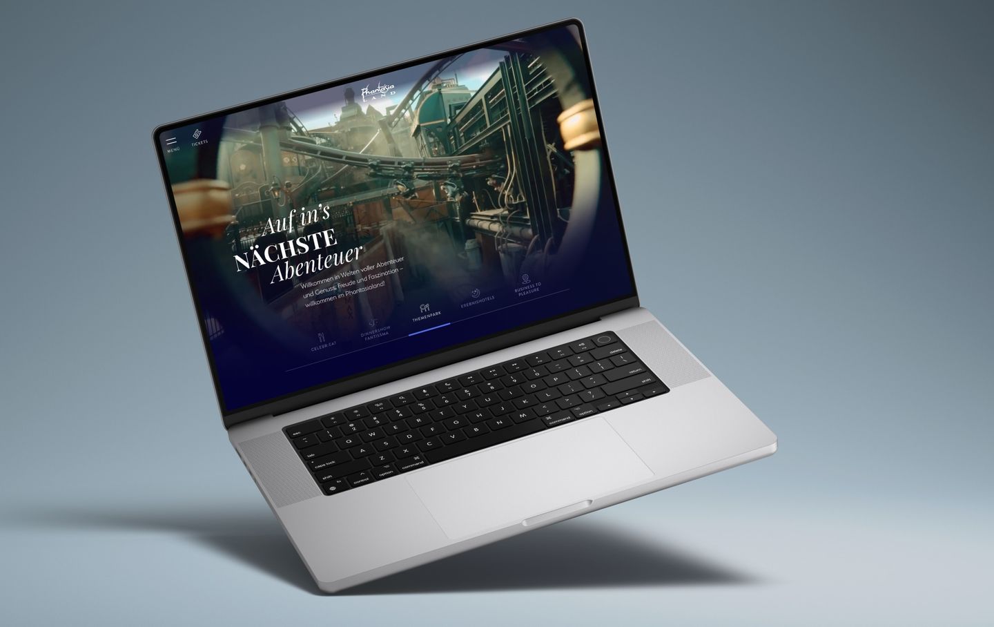 Phantasialand Webseite